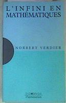 L'infini en mathématiques | 159112 | Verdier, Norbert