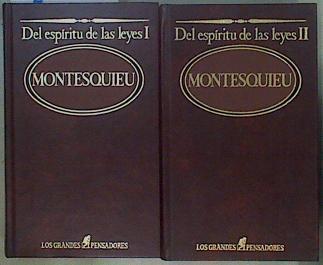 Del espíritu de las leyes I-II 2 Tomos | 150557 | Montesquieu