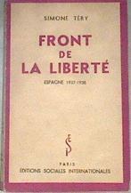 Front de la liberté Espagne 1937-1938 | 179049 | Simone TÉRY