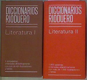 Diccionarios Rioduero Literatura I Léxico Y Términos Técnicos Literatura II Biografía | 59290 | Sagredo Jose