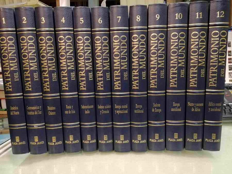 Patrimonio del mundo 12 volumenes | 158029 | VVAA