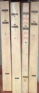 Guerra y revolución en España 1936-1939 tomo 1, 2, 3 y 4 | 103611 | Manuel Azcárate, Luis Balaguer, Antonio Cordón,, Esta obra ha sido elaborada por Dolores Ibárruri,/Irene Falcón, José Sandoval,