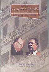 De la Guerra Civil al exilio. Los republicanos españoles y México: Indalecio Prieto y Lázaro Cárdena | 178918 | Mateos López, Abdón