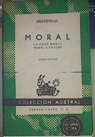 "Moral. "" La gran moral. Moral a Eudemo""" | 154551 | Aristóteles