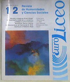 EuroLiceo. Revista de humanidades y ciencias sociales. Número doble 1/2 | 171768 | VVAA