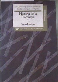 Historia de la psicología, Tomo I: Introducción | 177310 | Moya Santoyo, José/García Vega, Luis/Rodríguez Domínguez, Sandalio