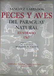 Peces y aves del Paraguay Natural Ilustrado 1767 | 181351 | Sánchez Labrador