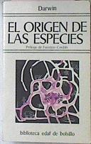 El Origen De Las Especies | 17066 | Darwin Charles/Faustino Cordón ( Prólogo)