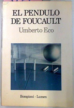 El Pendulo De Foucault | 3179 | Eco Umberto