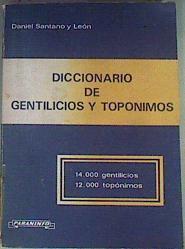 Diccionario de gentilicios y topónimos | 161964 | Santano León, Daniel