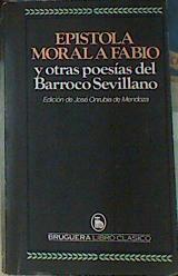Epistola moral a Fabio  y otras poesías del barroco sevillano | 156788 | Fernández de Andrada, Andrés