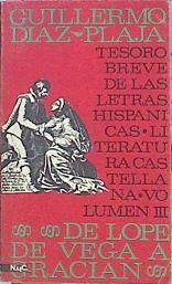 Tesoro Breve De Las Letras Hispánicas Literatura Castellana III | 46927 | Díaz-Plaja Guillermo