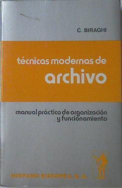Técnicas Modernas De Archivo | 65108 | Biraghi