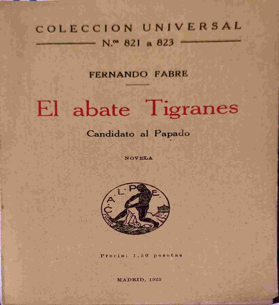 El abate Tigranes - Candidato al Papado | 138741 | Fabre, Fernando