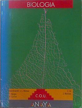 Biología, COU | 151810 | Ménsua Fernández, J. L./T. Berges/C. Gil/F. Carrión/J. Martínez