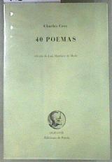 Cuarenta poemas 40 | 181274 | Cros, Charles