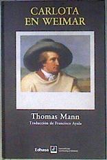 Carlota en Weimar | 185192 | Mann, Thomas
