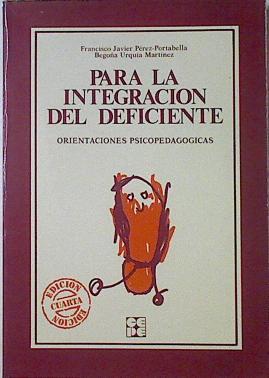Para la integración del deficiente | 69232 | Pérez-Portabella Maristany, Francisco Javier/Urquía Martínez, Begoña
