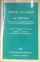 La Poética. Reglas de la poesía en general y de sus prin | 180227 | Luzan Claramunt, Ignacio