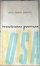 Trescientos poemas | 102295 | Jiménez, Juan Ramón