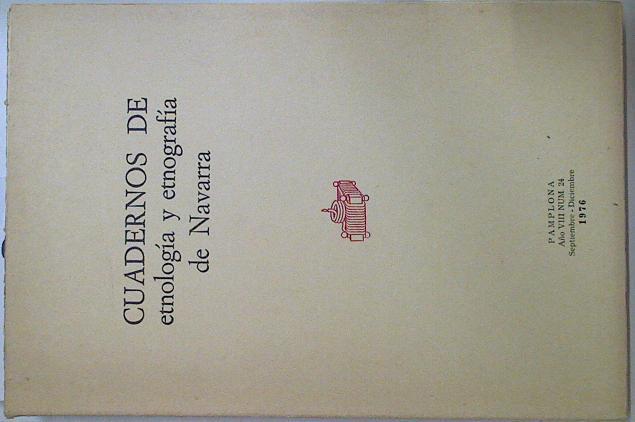 Cuadernos de etnología y etnografía de Navarra Nº 24 | 128591 | V.A.