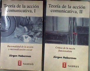 Teoría de la acción comunicativa Obra completa tomo I y II | 184627 | Habermas, Jürgen