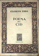 Poema del Cid | 187967 | Jimena Menendez Pidal