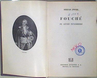 Fouche El Genio tenebroso | 148650 | Zweig, Stefan