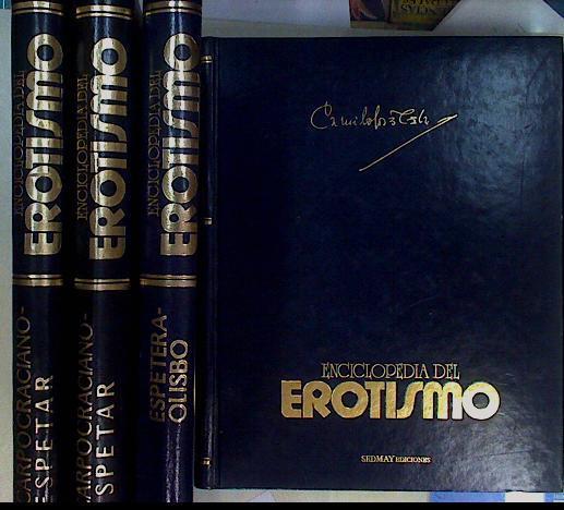 Enciclopedia Del Erotismo 4 Tomos | 67672 | Cela Camilo José