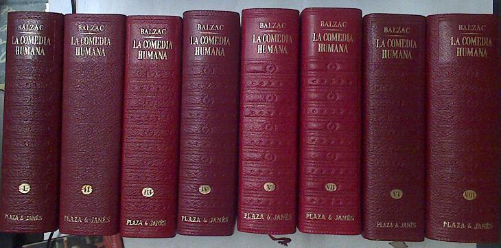 LA COMEDIA HUMANA 8 Tomos Obra completa | 126878 | Balzac Honorato