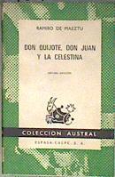 Don quijote Don juan y la celestina | 184504 | Ramiro De Maeztu