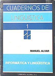 Informática y linguística | 138239 | Alvar, Manuel