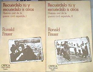 Recuérdalo tú y recuérdalo a otros vol 1 y 2 | 179991 | Fraser, Ronald