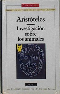 Investigación sobre los animales | 145181 | Aristóteles