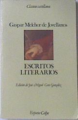 Escritos Literarios | 57633 | Jovellanos Gaspar Melchor De