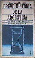Breve Historia de la Argentina | 186689 | José Luis Romero