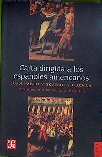 Carta dirigida a los españoles americanos | 184556 | Viscardo y Guzmán, Juan Pablo