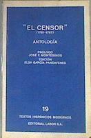 El Censor (1781-1787): Antologia | 179507 | Edición, Elsa Garcia Pandavenes