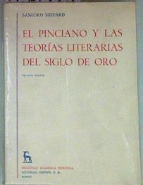 El pinciano y las teorías literarias del siglo de oro | 156975 | Shepard, Sanford
