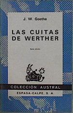 Las Cuitas de Werther | 148281 | Goethe, Johann Wolfgang von