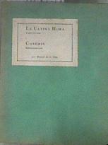 LA ULTIMA HORA Alegoría en un acto y Gosemin (hambre) meditación en un acto | 182264 | Sota, Manuel de la