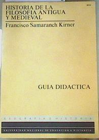 Historia de la Filosofia Antigua y Medieval | 159629 | Francisco  Samaranch Kirner