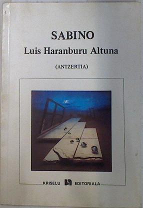 Sabino | 132441 | Haranburu Altuna, Luis