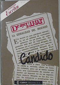De ayer a hoy.  La genialidad del ingenuo, Cándido | 146250 | ALVAREZ, Carlos Luis (Cándido)