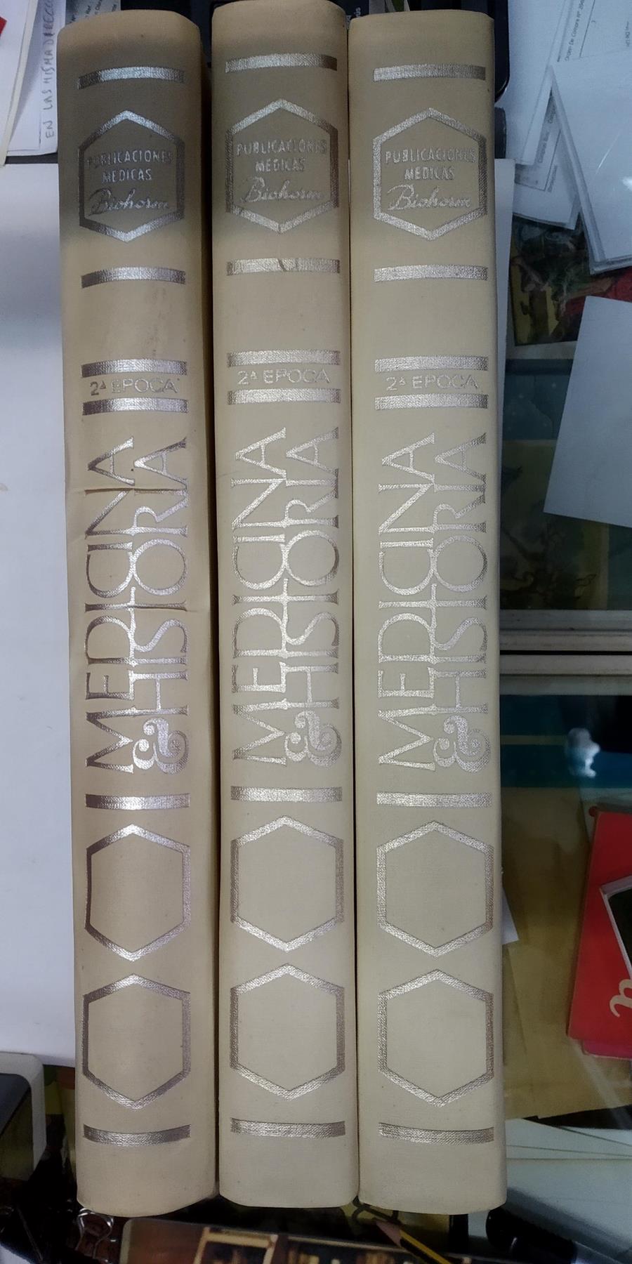 Medicina e Historia, revista de estudios históricos de Medicina, segunda época. 3 Tomos 1-75 Complet | 128806 | Publicaciones Medicas URIACH, VVAA