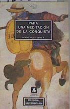 Para una meditacion de la conquista | 183386 | Villalobos R., Sergio