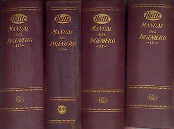 Manual Del Ingeniero 4 Tomos | 59240 | Hütte