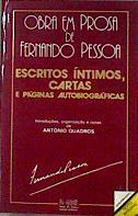 Obra em Prosa de Fernando Pessoa: Escritos Íntimos, Cartas e Páginas Autobiográficas | 185815 | Fernando Pessoa