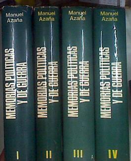 Memorias politicas y de guerra. Obras escogidas .  Diario - Discurso 1931, 1932, 1933-1936 37-39 | 103404 | Azaña, Manuel