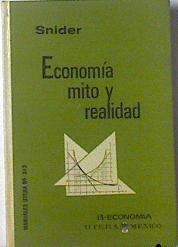 Economia mito y realidad | 119624 | Snider
